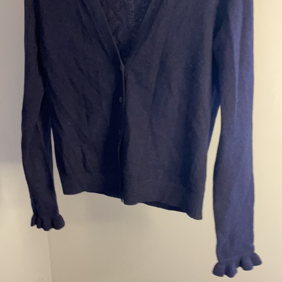 Banana Republic Navy Fine Italian Yard Cardigan by Filpucci - Very Rare - Picture 5 of 5